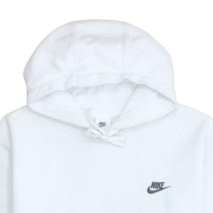 Nike Men's White Pullover Hoodie XL Fleece Sportswear