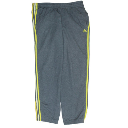 Adidas Men's Grey Track Pants L Performance Essentials Activewear