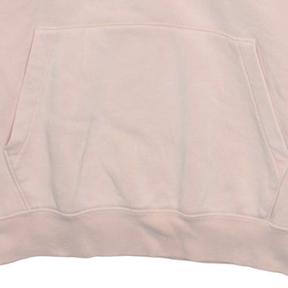 Nike Women’s Pink Pullover Hoodie M Cotton Blend Logo Sweatshirt