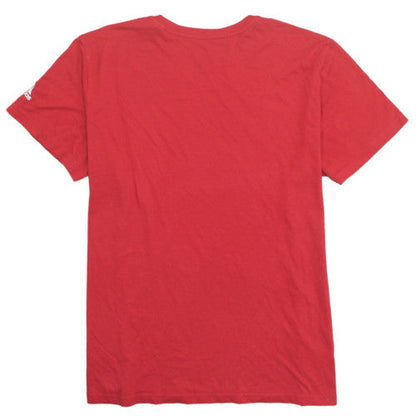 Adidas Men's Red 2XL The Go-To Performance Tee Golf Graphic T-Shirt