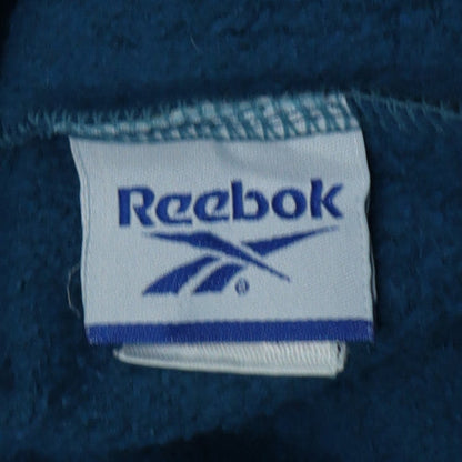 Reebok Men's Blue Pullover Sweatshirt M Crew Neck Fleece