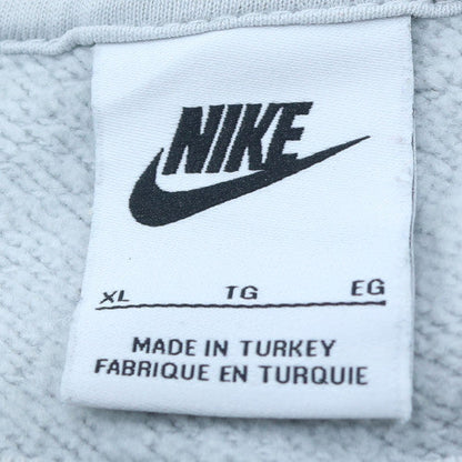 Nike Womens Blue XL Pullover Sweatshirt Crew Neck Logo Print