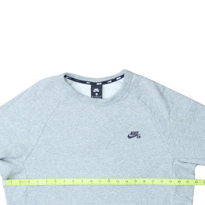 Nike SB Grey Men's Regular Fit Crew Neck Sweatshirt M