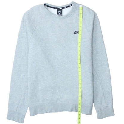 Nike SB Grey Men's Regular Fit Crew Neck Sweatshirt M