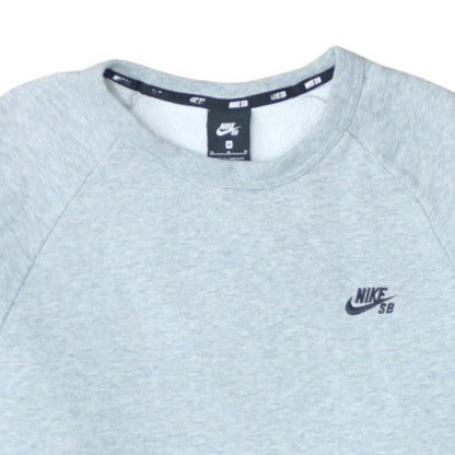 Nike SB Grey Men's Regular Fit Crew Neck Sweatshirt M