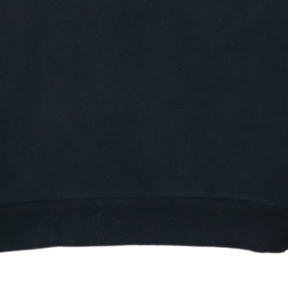 Ellesse Womens Black Crew Neck Pullover Sweatshirt UK 16 Cotton Blend