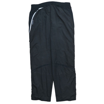 Adidas Men's Black Track Pants L Regular Fit Woven Activewear