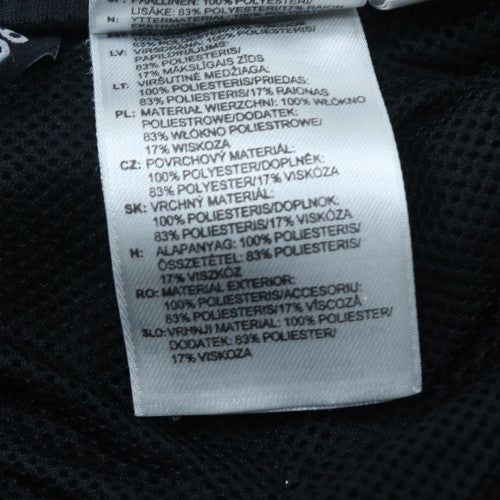 Adidas Men's Black Track Pants L Regular Fit Woven Activewear