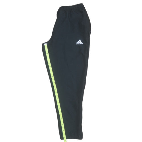 Adidas Men's Black Track Pants Size L Regular Fit Activewear