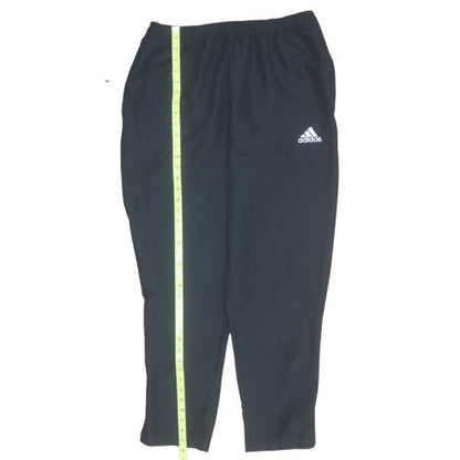 Adidas Men's Black Track Pants Size L Regular Fit Activewear