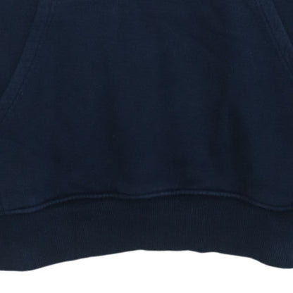 The North Face Mens Blue L Pullover Hoodie Cotton Fleece