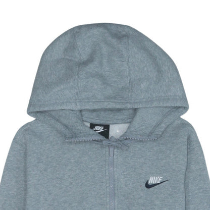 Nike Men's Grey Pullover 1/4 Zip Hoodie Sweatshirt M Regular Fit