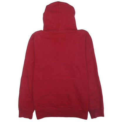 Champion Men's Red XL Pullover Hoodie with Logo Drawstring