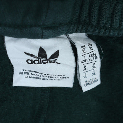 adidas Mens Green XL Jogger Sweatpants with Side Stripes
