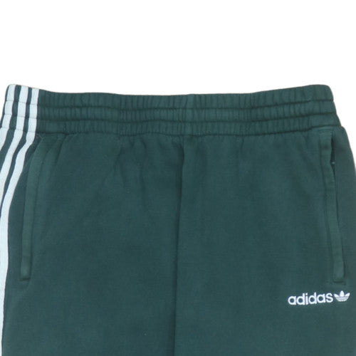 adidas Mens Green XL Jogger Sweatpants with Side Stripes