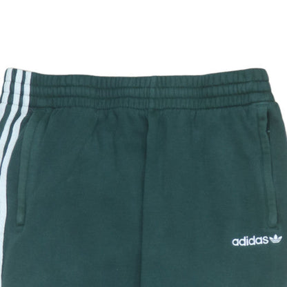 adidas Mens Green XL Jogger Sweatpants with Side Stripes