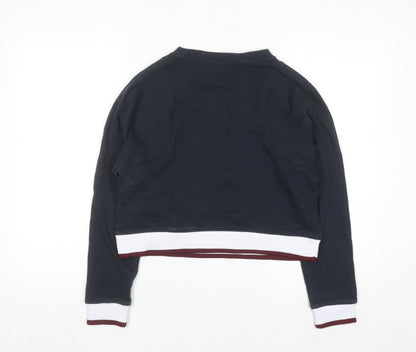 Jack Wills Womens Navy Crew Neck Sweatshirt Size 8