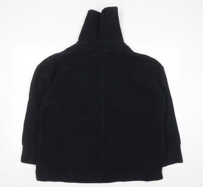 Sweaty Betty Womens Black XXL 1/2 Zip Pullover Sweatshirt