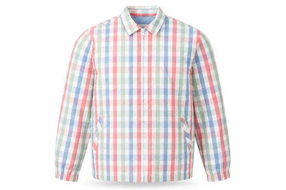 Koret Francisca Men's Multicoloured Check Cotton Full Zip Jacket Size S