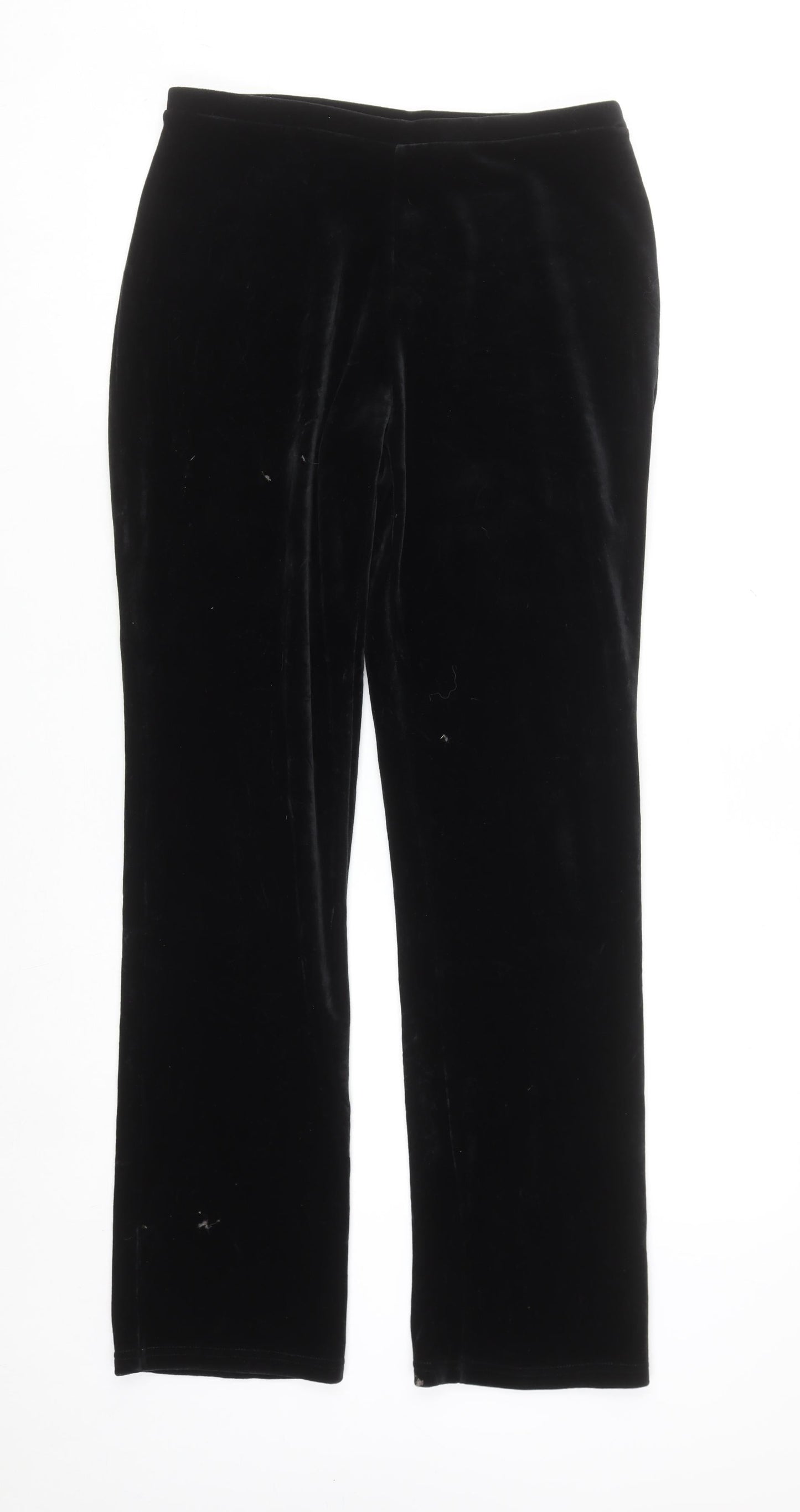 Womens UK Size M Express Tricot Regular Fit Casual Party/Cocktail Black Trousers