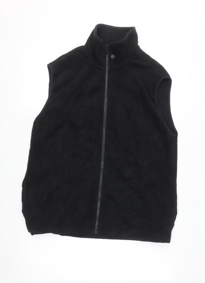 Timberline Colorado Men's Black Fleece Bodywarmer Waistcoat Size L