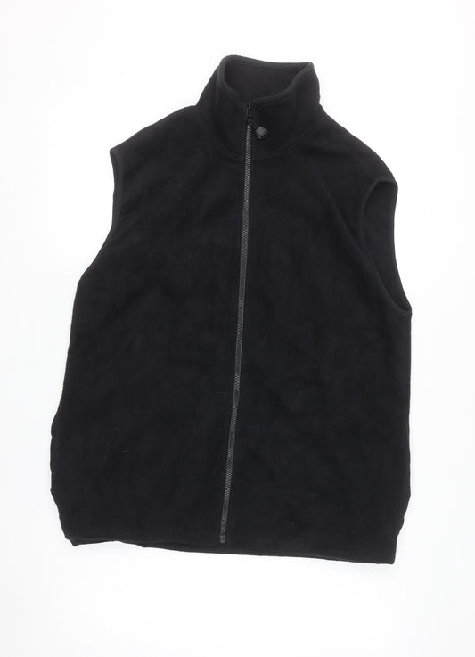 Timberline Colorado Men's Black Fleece Bodywarmer Waistcoat Size L