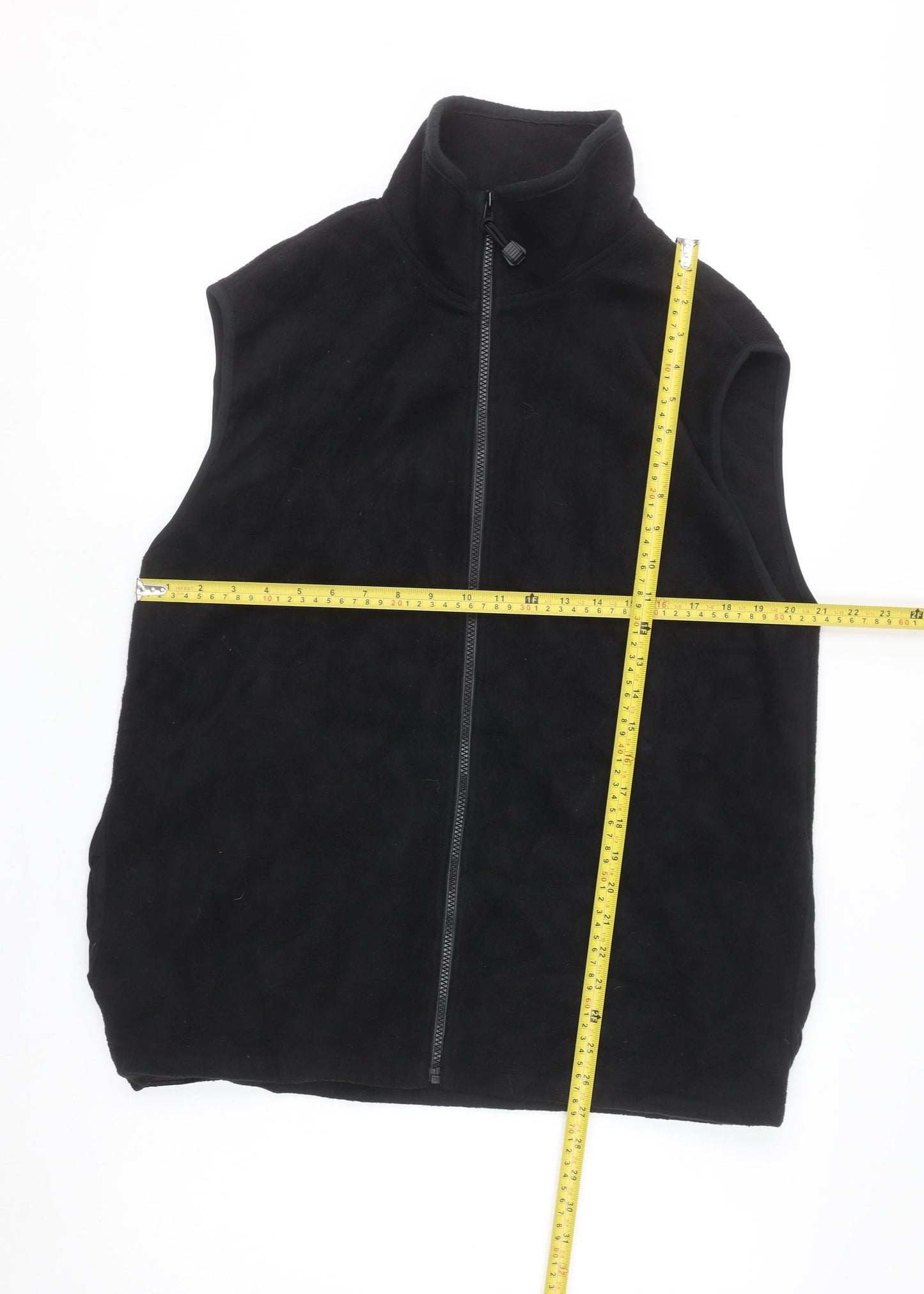 Timberline Colorado Men's Black Fleece Bodywarmer Waistcoat Size L