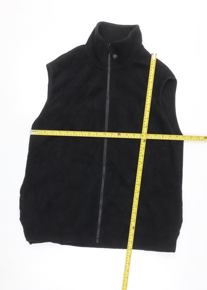 Timberline Colorado Men's Black Fleece Bodywarmer Waistcoat Size L