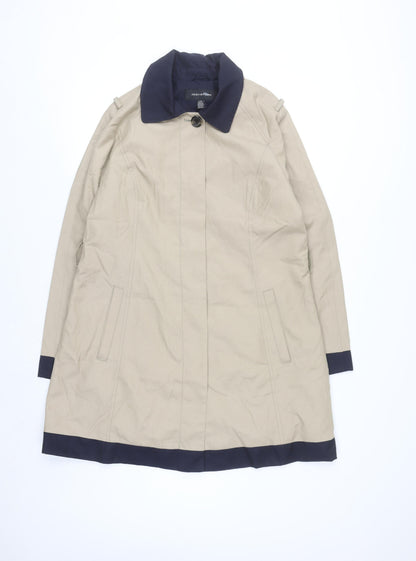 Jones New York Women’s Beige Long Trench Coat Size L