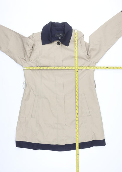 Jones New York Women’s Beige Long Trench Coat Size L