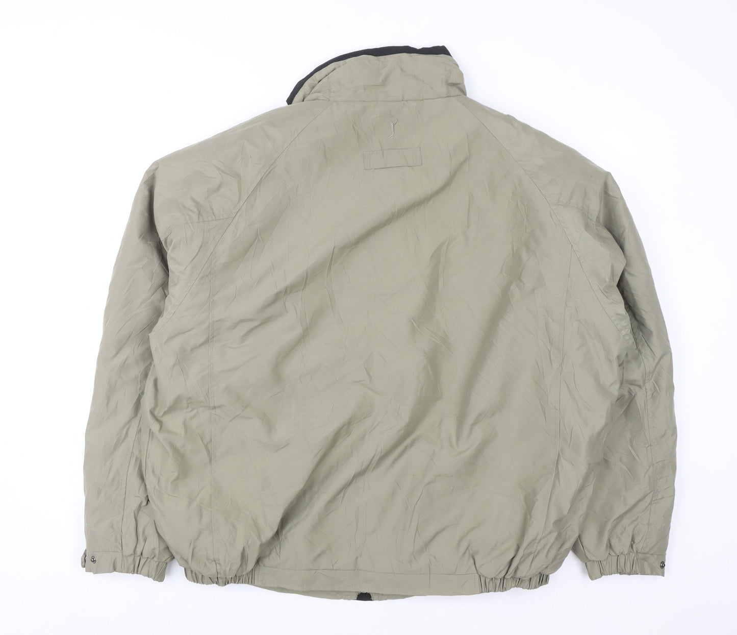 PGA Tour Men's Green XL Polyester Full Zip Golf Jacket