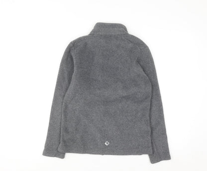 Regatta Boys Grey Fleece Full Zip Jacket 13 Years Outdoor Lightweight Layer