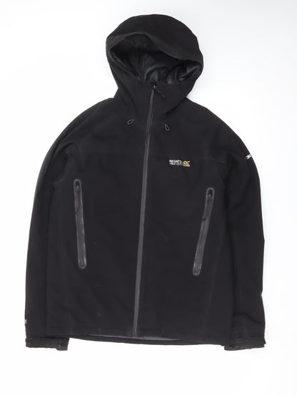 Regatta Men's Black M Softshell Waterproof Hooded Outdoor Jacket