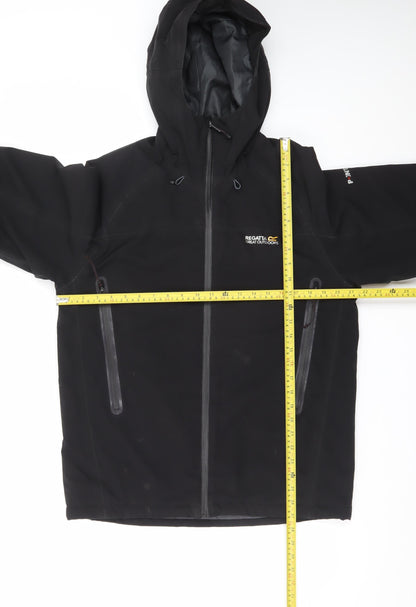 Regatta Men's Black M Softshell Waterproof Hooded Outdoor Jacket