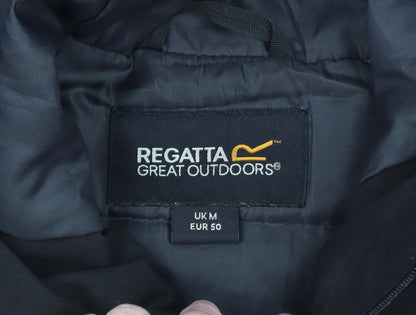 Regatta Men's Black M Softshell Waterproof Hooded Outdoor Jacket