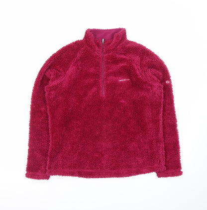 Craghoppers Women's Pink Fleece Pullover Sweatshirt UK 14