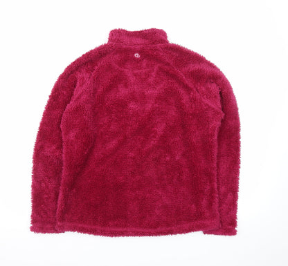 Craghoppers Women's Pink Fleece Pullover Sweatshirt UK 14