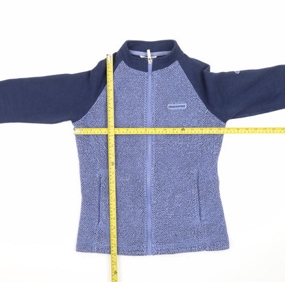 Craghoppers Women's Blue Full Zip Fleece Jacket UK 8