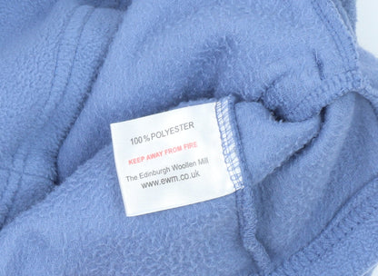 Isle Essentials Women's Blue Fleece Zip Waistcoat Size 18-20