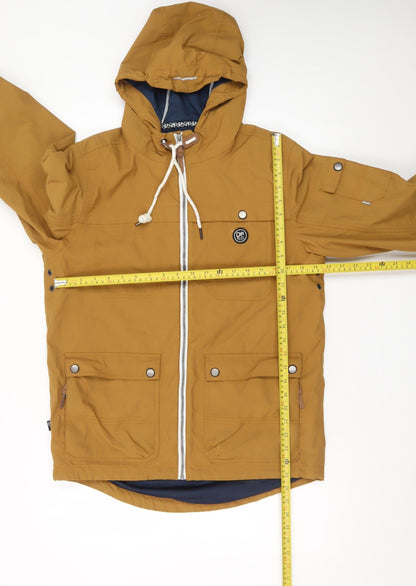 Dare 2B Men's Brown Parka Jacket M 40in Hooded Outdoor Casual