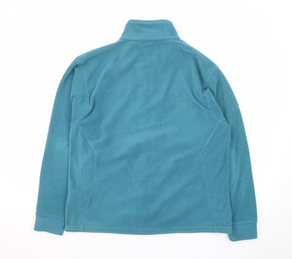 Trespass Men's Blue Fleece Full Zip Outdoor Jacket Size L