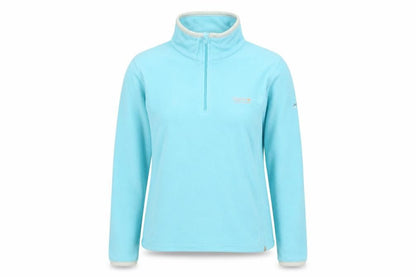 Regatta Women Blue Fleece Pullover Sweatshirt Size 10 1/2 Zip Outdoor
