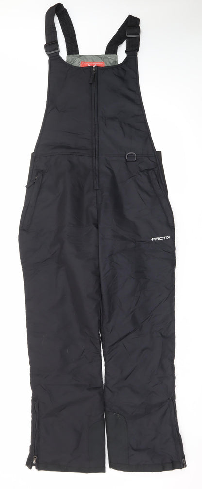 Arctix Men Black Small Snow Pants Waterproof Insulated Bib Trousers