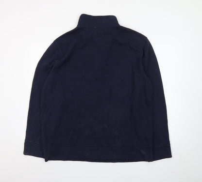 Nautica Men's Blue XL 1/2 Zip Fleece Pullover Sweatshirt