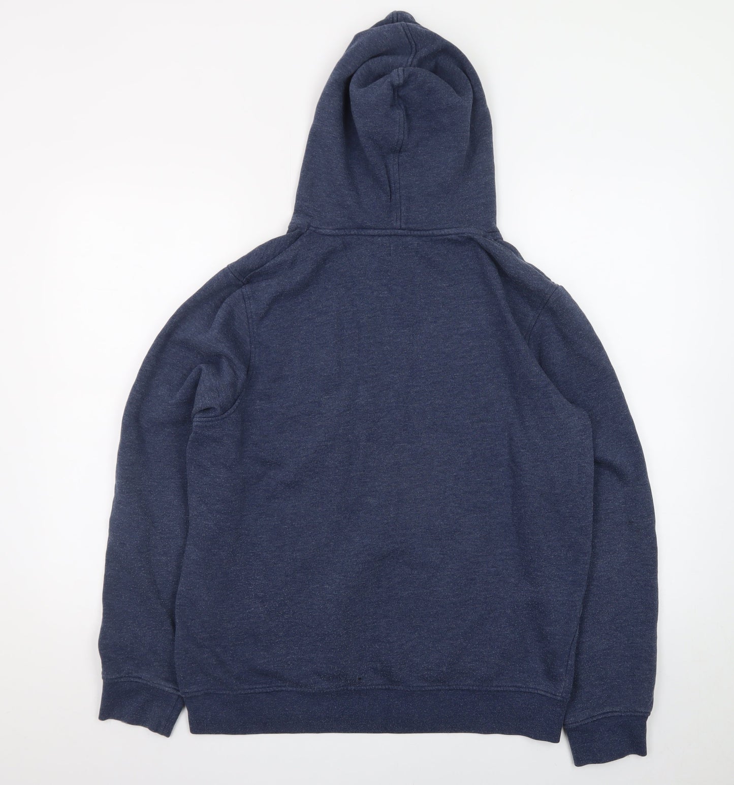 Saltrock Men's Blue Pullover Hoodie Size M Logo Fleece Sweatshirt