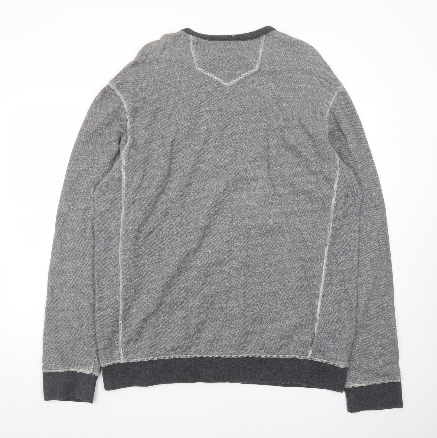 Eddie Bauer Men's Grey Cotton Pullover Sweatshirt 3XLT