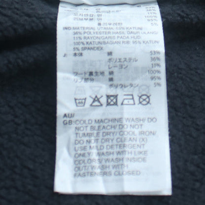 Adidas Men's Black Full Zip Sports Hoodie Size L