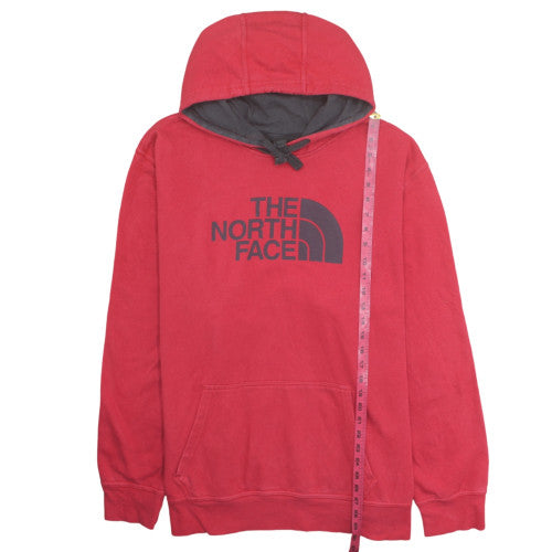 The North Face Men's Red 2XL Pullover Hoodie with Logo