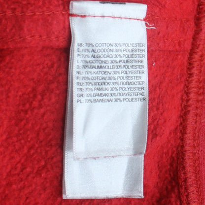 The North Face Men's Red 2XL Pullover Hoodie with Logo