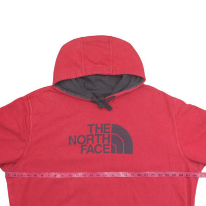 The North Face Men's Red 2XL Pullover Hoodie with Logo